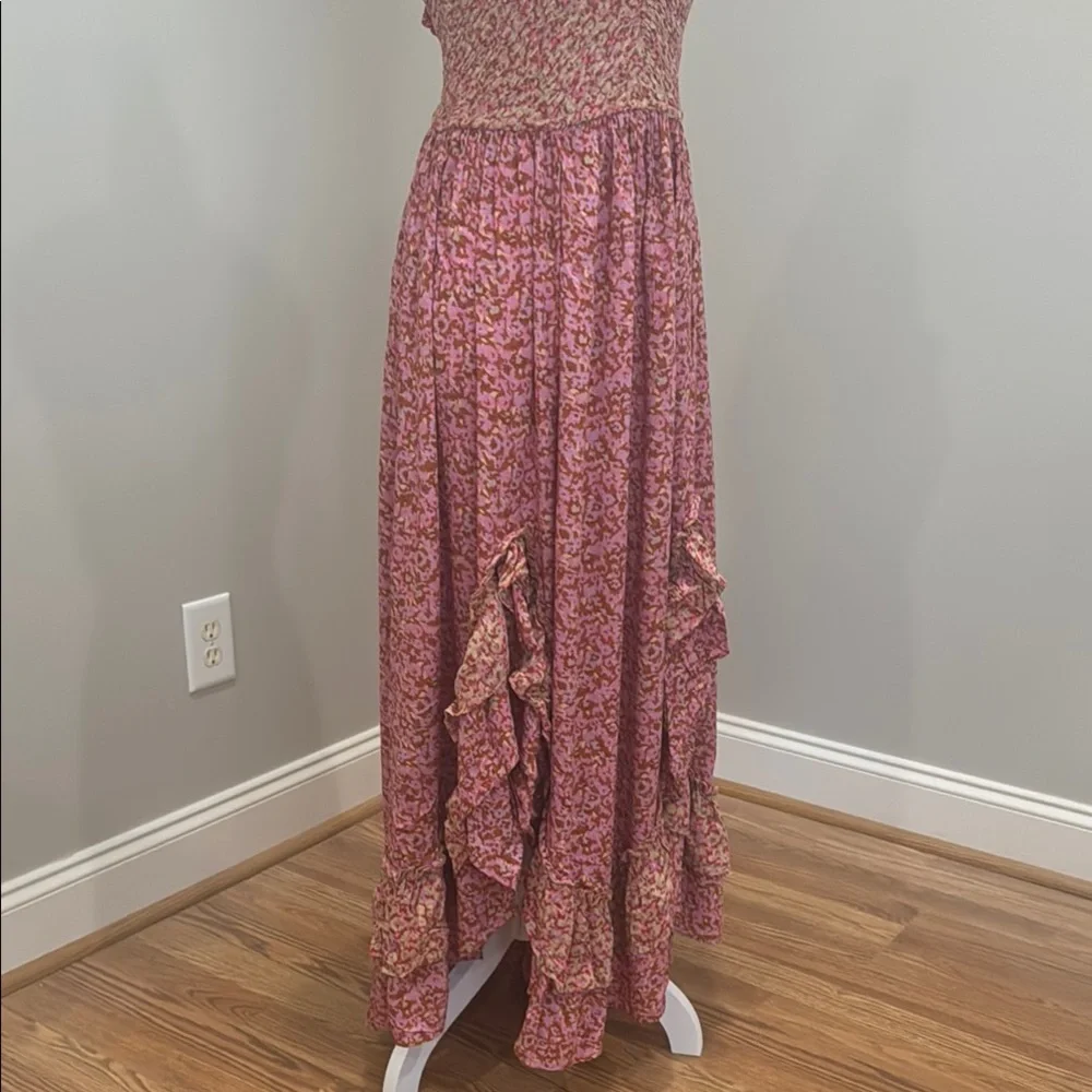 Free People Pink Floral Maxi Sundress - Picture 5 of 9